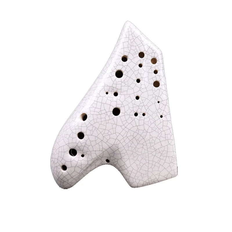 Snow Queen Triple Chamber Alto C 21 Hole Ocarina