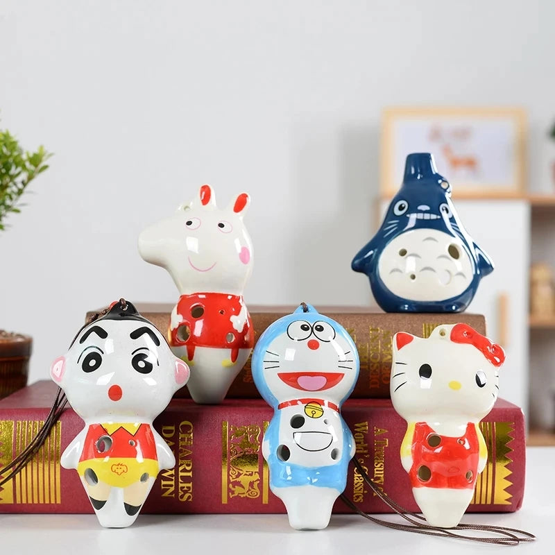 Cuties 6 Hole Cartoon Character Alto C Ocarinas