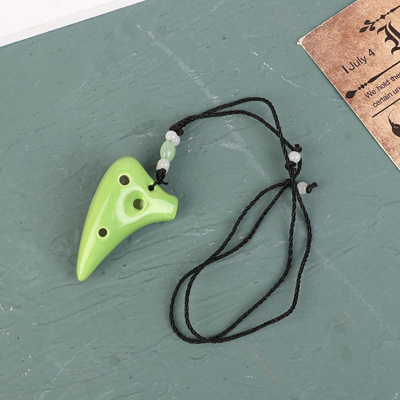 Thoughtful Gift: 6 Hole Soprano C Ceramic Ocarina for Beginners