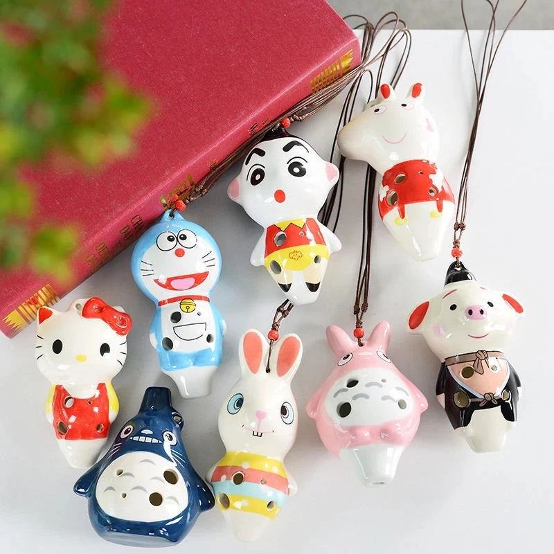 Cuties 6 Hole Cartoon Character Alto C Ocarinas